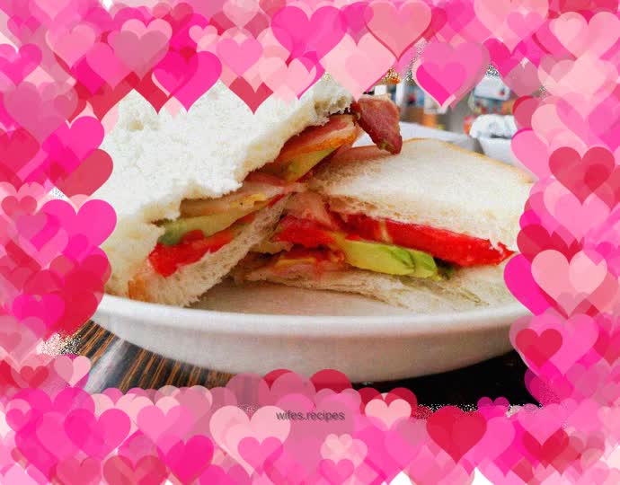 Avocado Bacon Sandwich