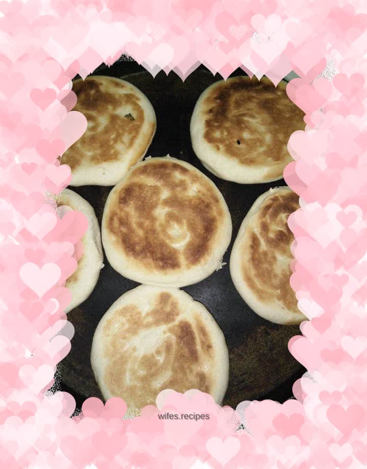 Homemade white steamed buns