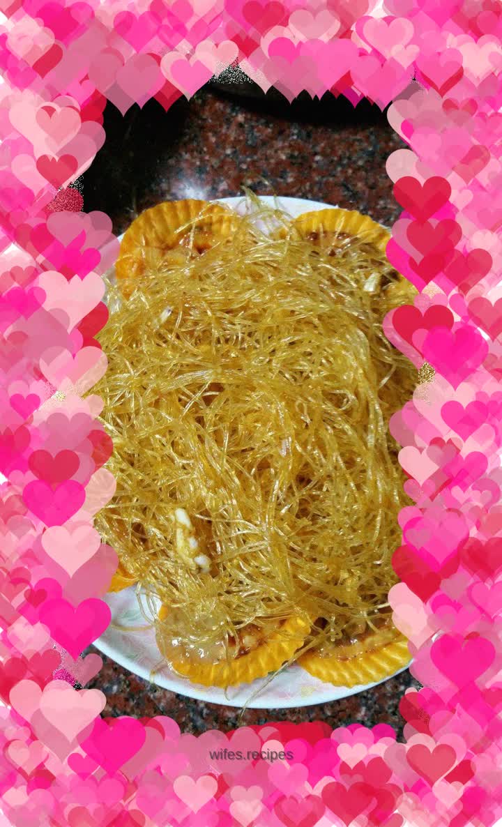 Steamed scallop vermicelli