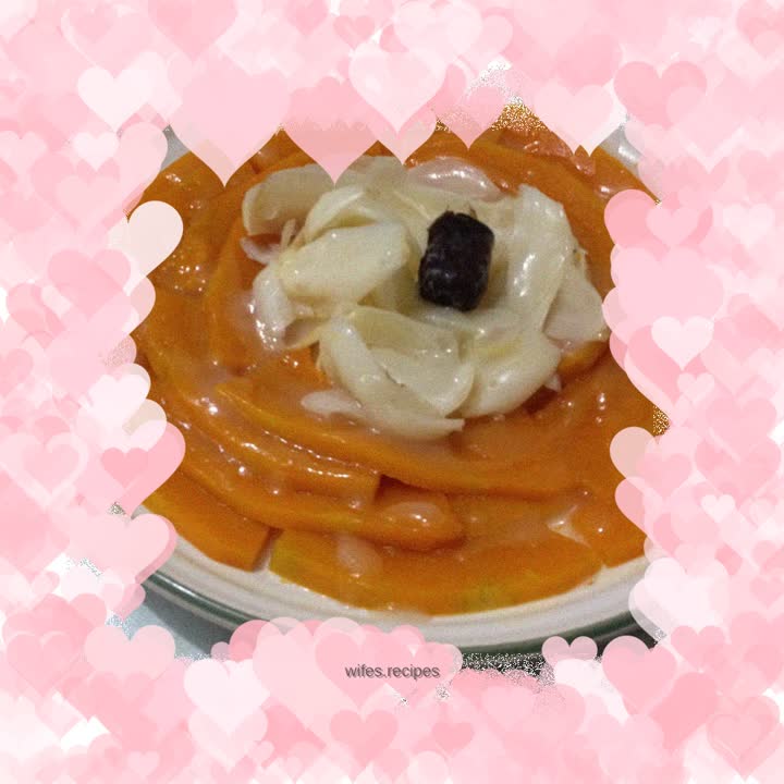 Pumpkin Steamed Lily