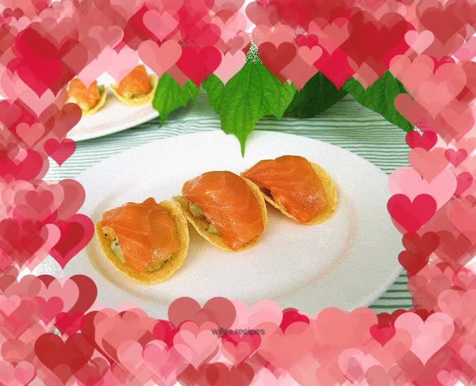 Potato Chips Salmon Salad