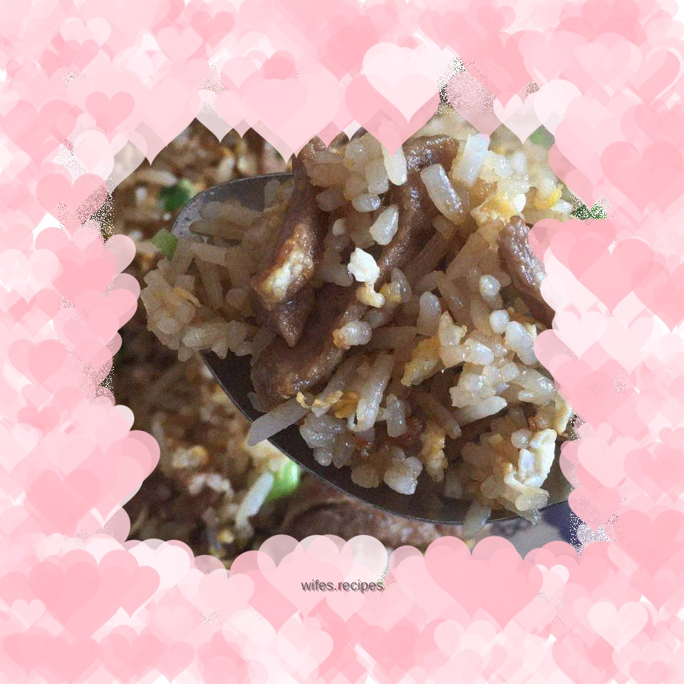 Beef Balls and Egg Fried Rice