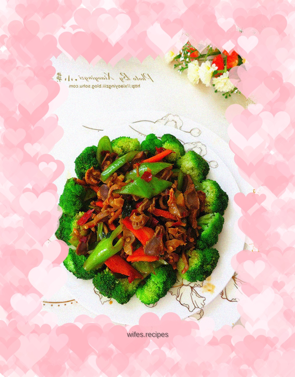 Spicy fried chicken gizzards