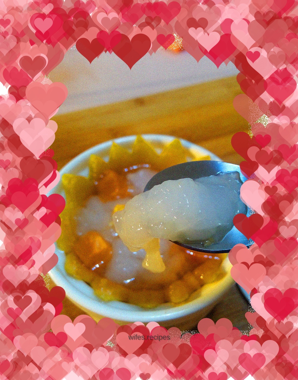 Papaya stewed with snow clam