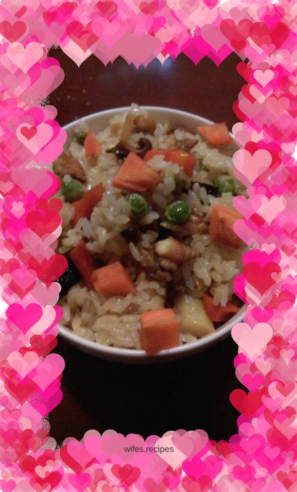 Steamed Rice with Sautéed Seeds