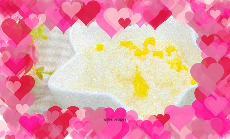 Yam and yellow pepper rice porridge/paste