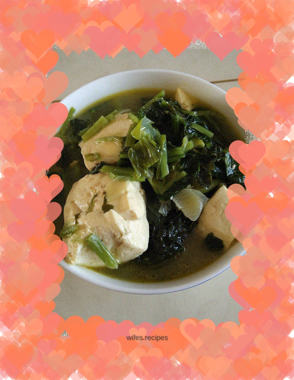 Braised tofu with mustard mustard