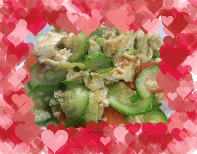 Scrambled Eggs with Zucchini