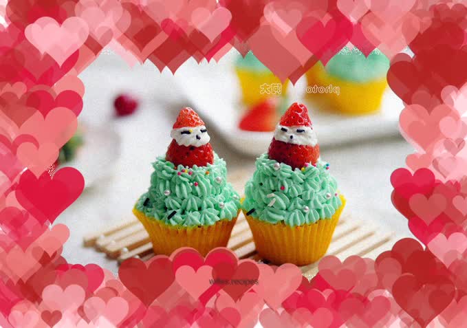 Christmas cupcakes