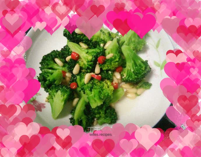 Broccoli with Pine Nuts