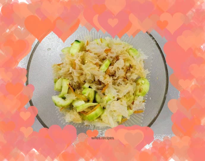 Cold Cucumber and Tremella Fungus