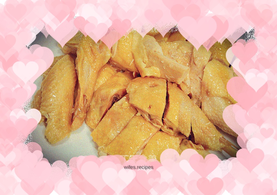 Hakka salted chicken [Yunyun Little Chef]