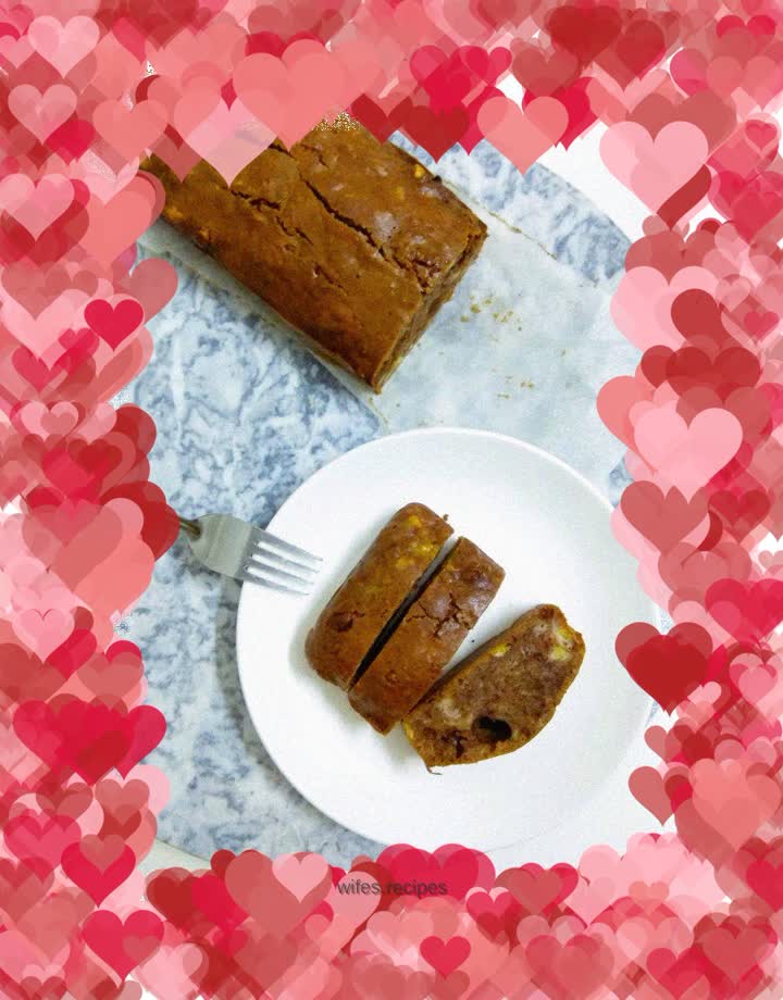 Banana Chocolate Walnut Cake