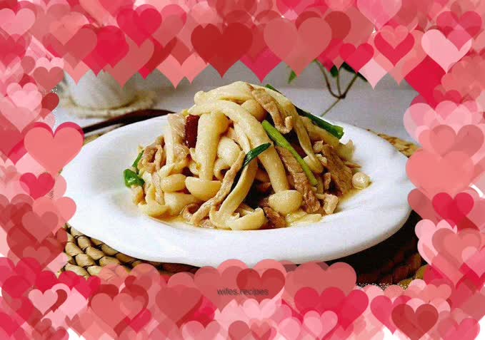 Seafood Mushrooms in Oyster Sauce