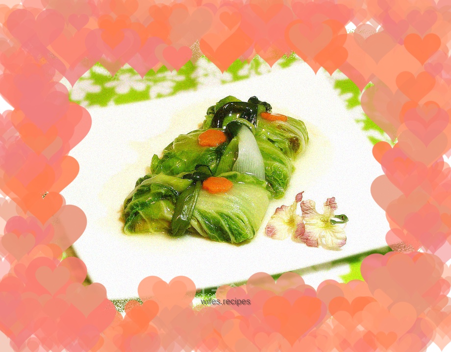 Cabbage buns to wake up the stomach