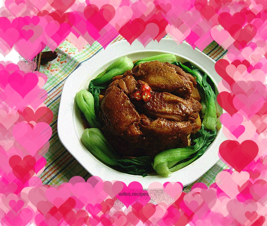 Steamed Chicken Legs with Taro