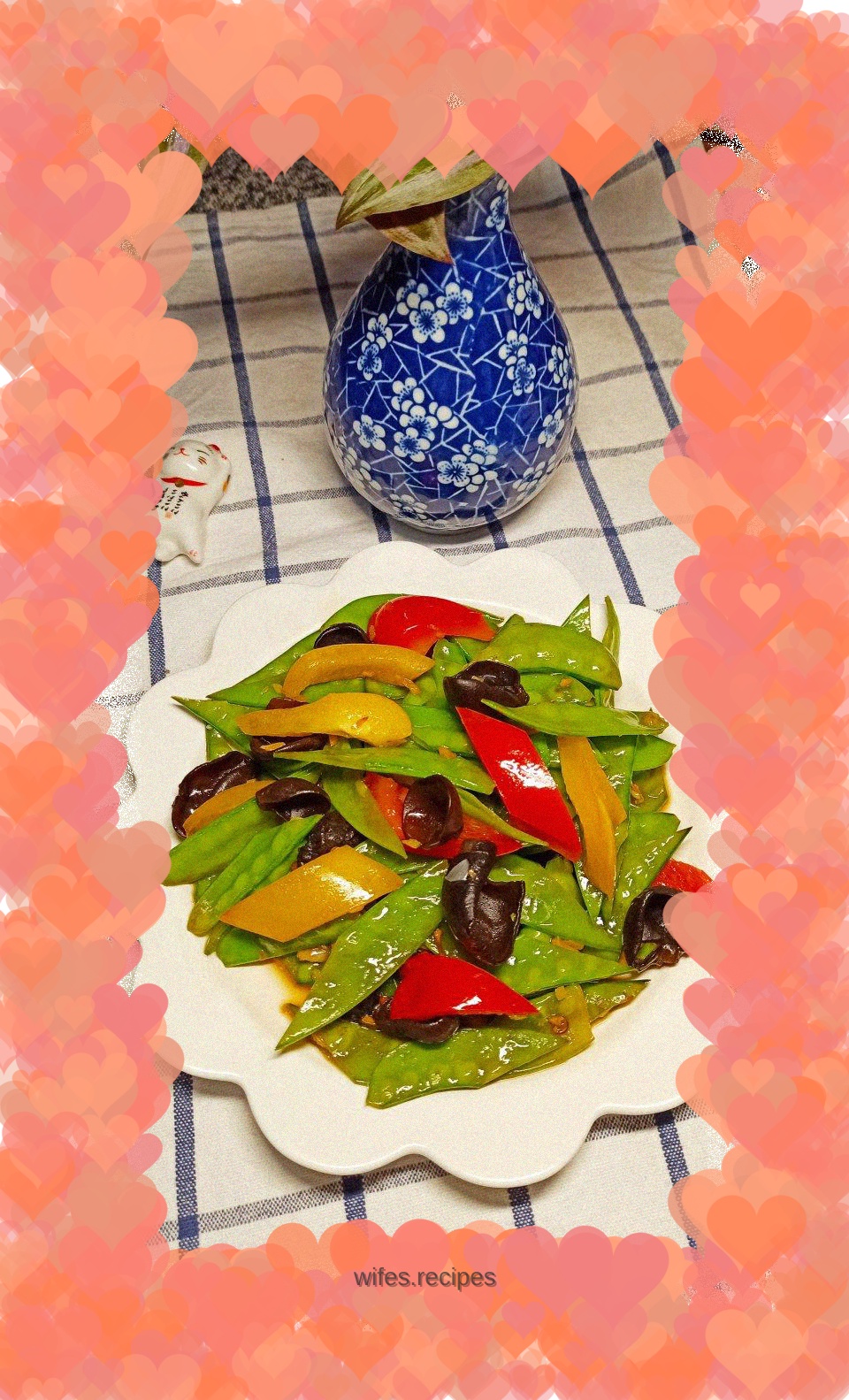 Colorful Pepper Snow Peas