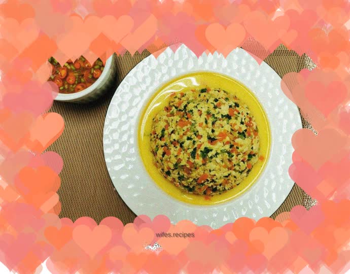 Seasonal Vegetable Tofu Cup-It is said to come from Michelin