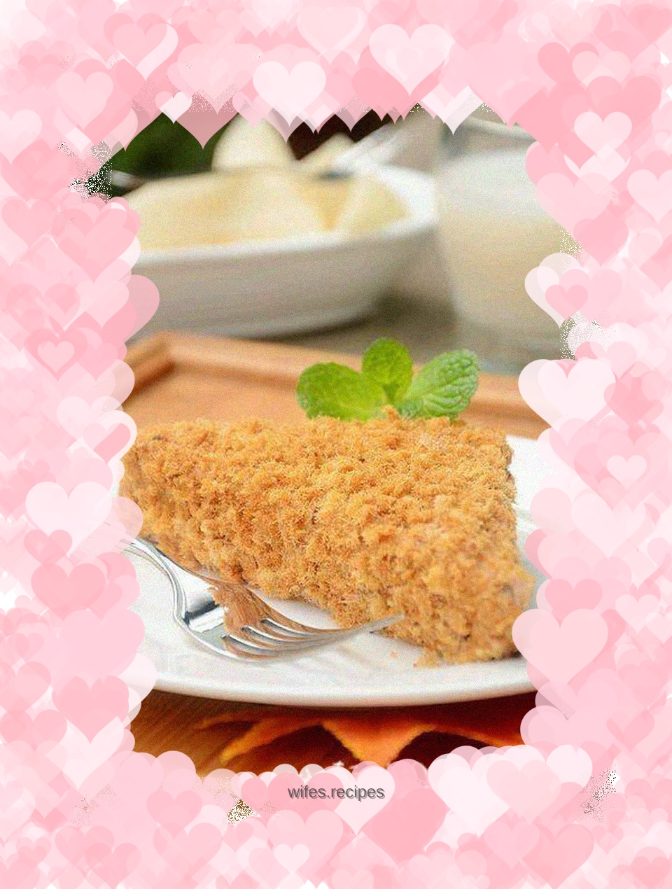 Meat floss sandwich