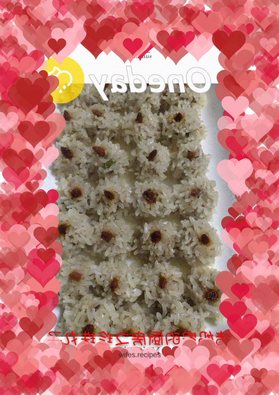 Crystal clear pearl meatballs