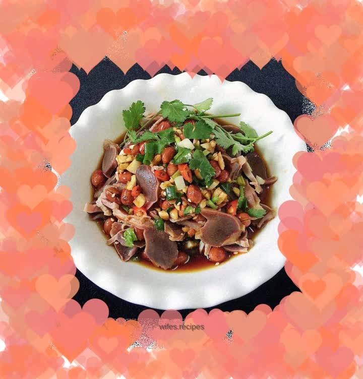 Saliva duck gizzards