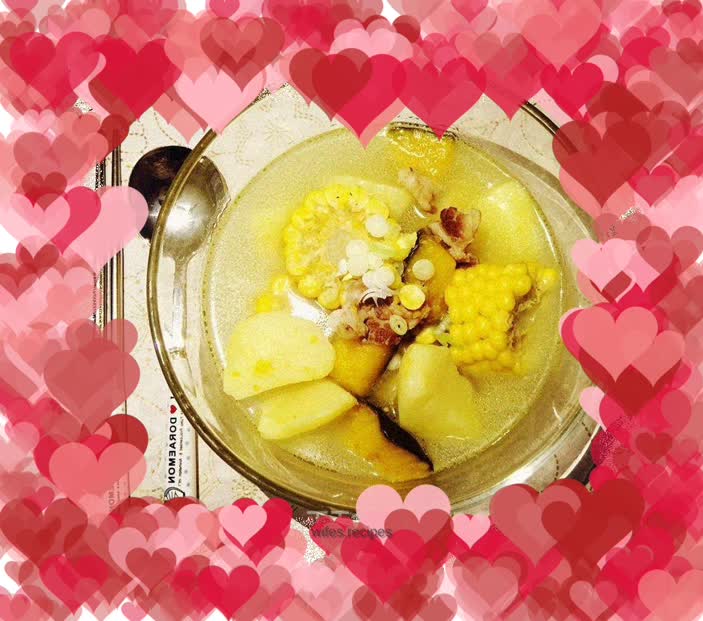 Corn, Pumpkin and Potato Chowder Fresh Vegetable Soup