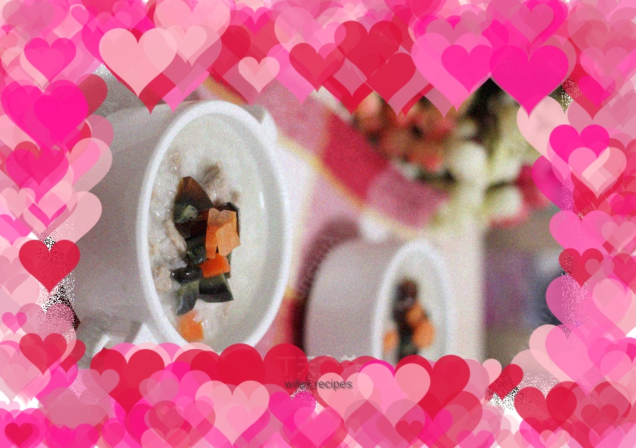 【Preserved egg and lean meat porridge】