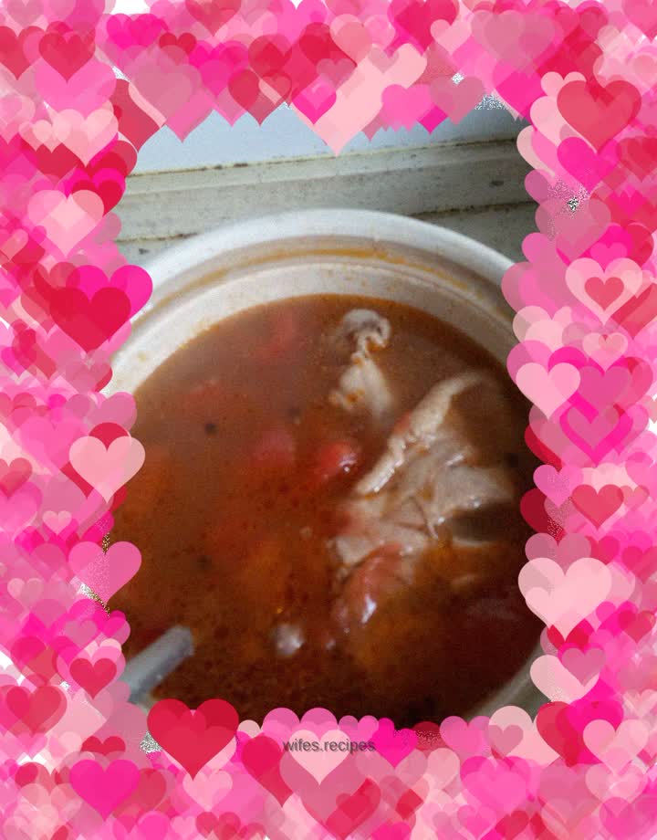 Tomato and Chicken Leg Soup