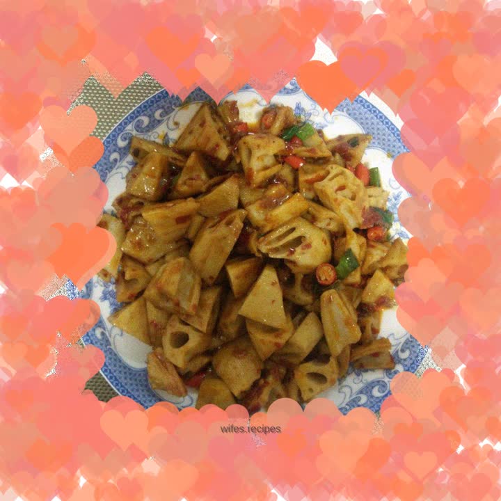 Spicy lotus root