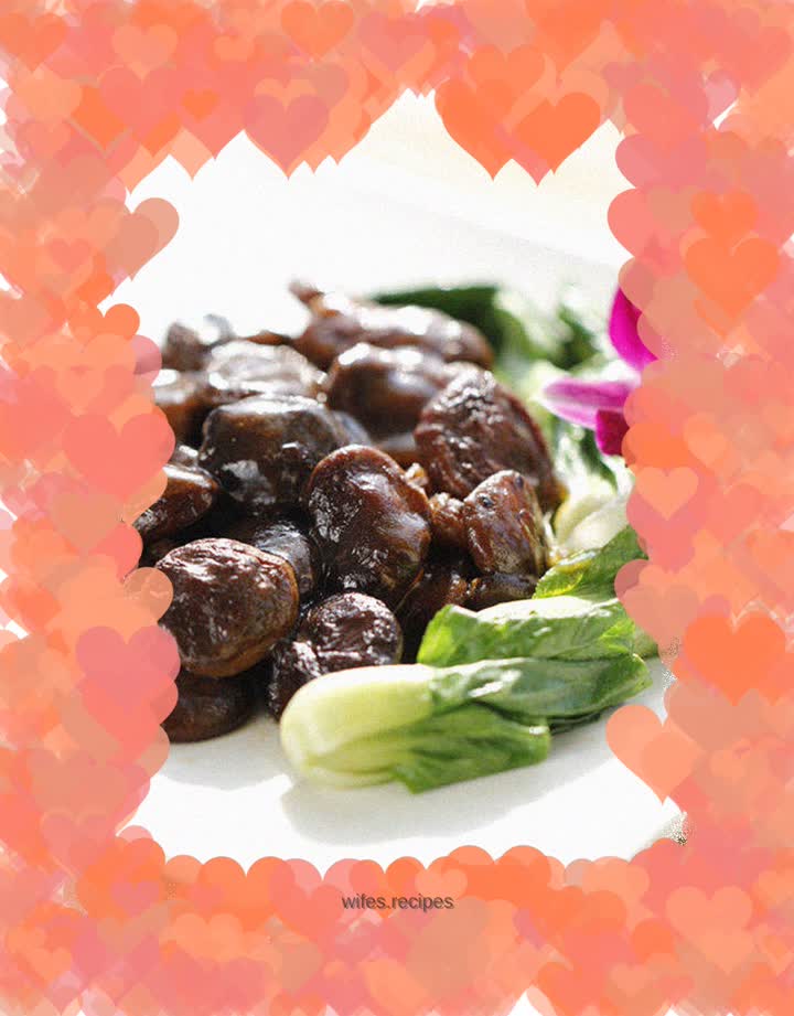 -Mushrooms in oyster sauce