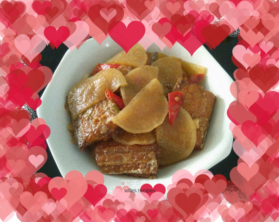 Grilled Hairtail and Daikon