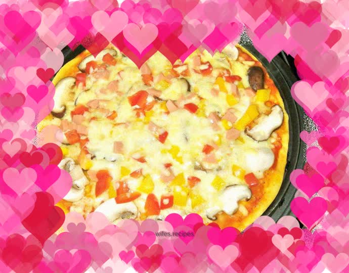 Double Mushroom Pumpkin Pizza