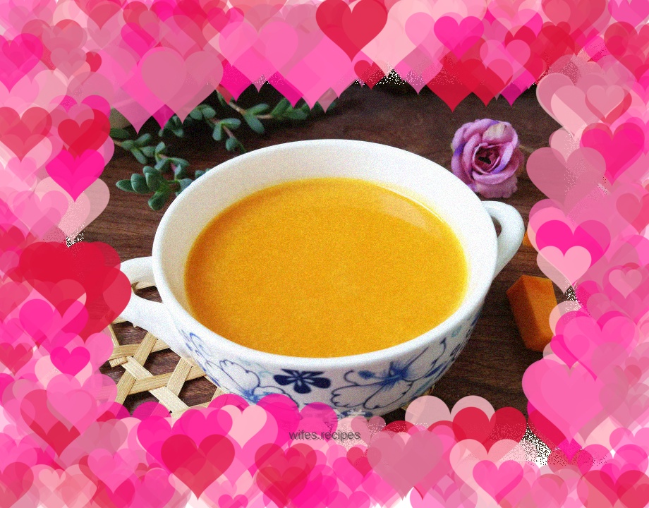 Pumpkin glutinous rice paste