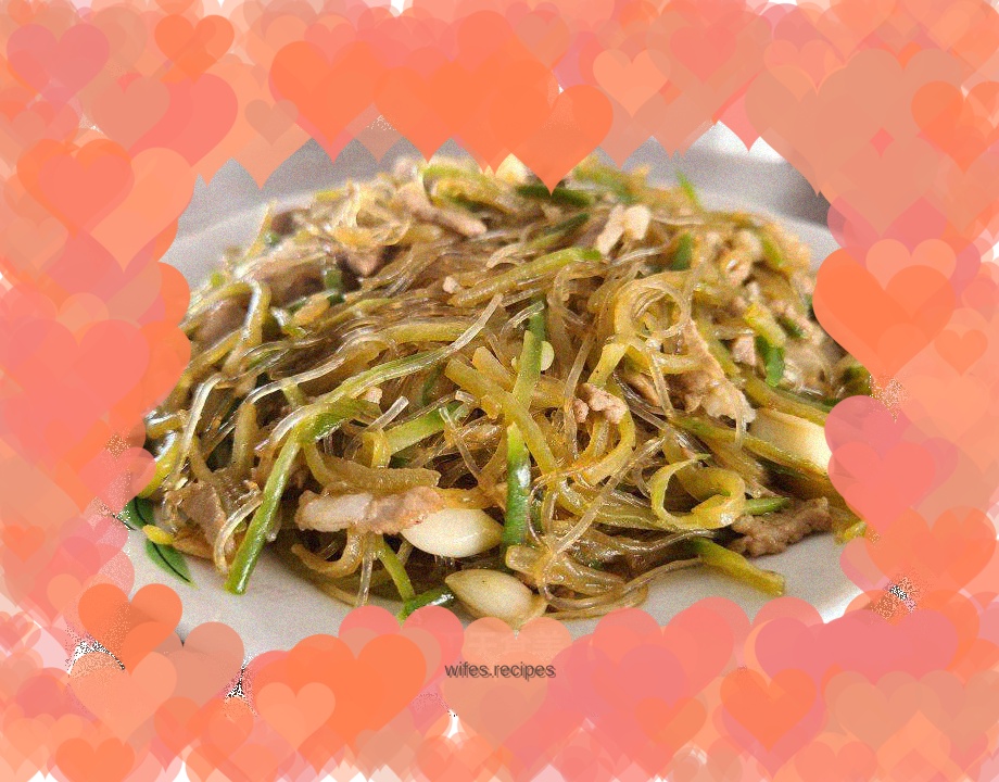 Stir-fried three shredded shreds