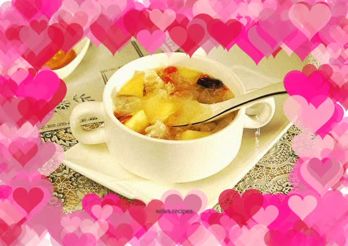 Tremella Apple Soup