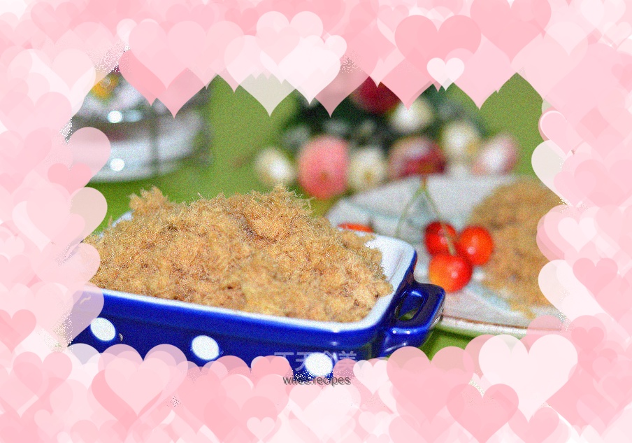 Fluffy and fragrant homemade pork floss