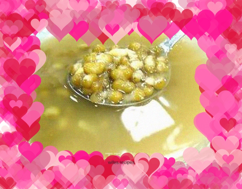 Mung bean soup