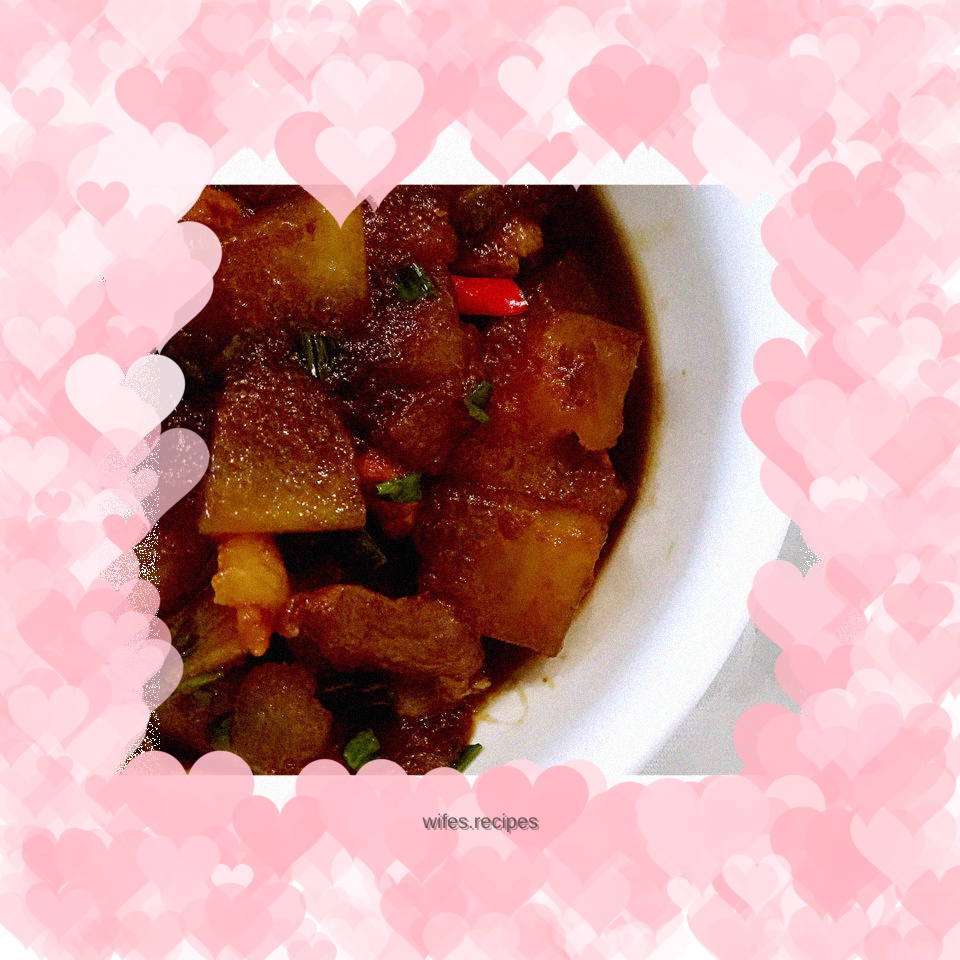 Braised winter melon