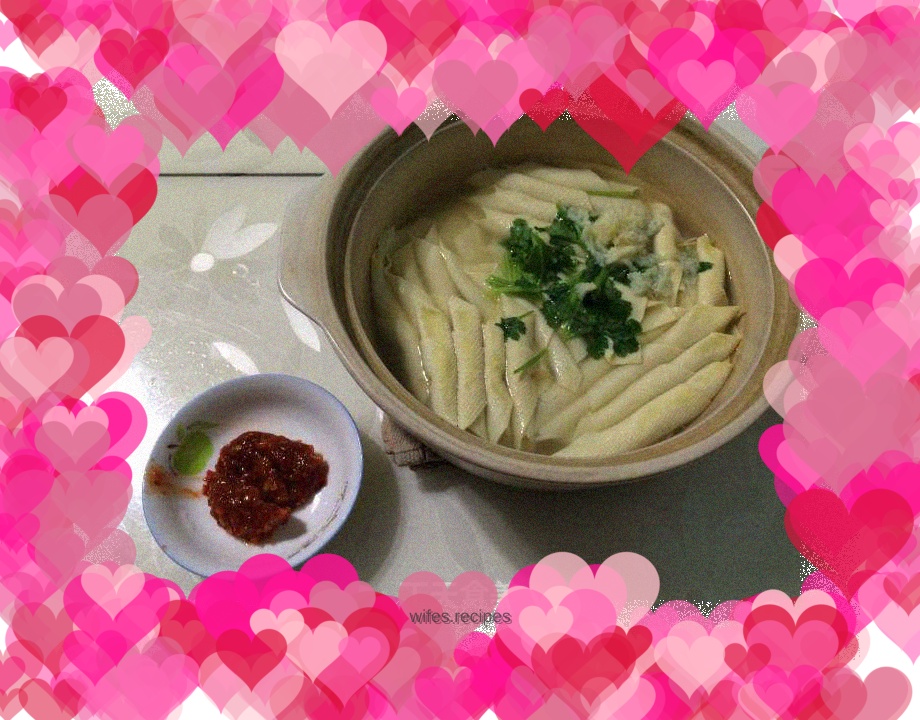 Chicken Soup Tofu Skewers (Lazy Version)