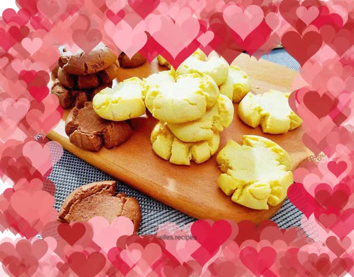 Melt-in-your-mouth Margarita Biscuits Children's snacks (easy for novices to make)