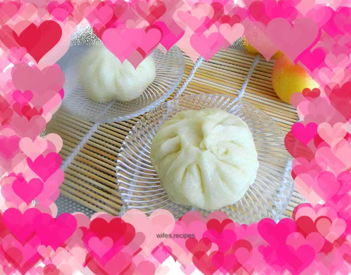 Carrot and onion meat buns