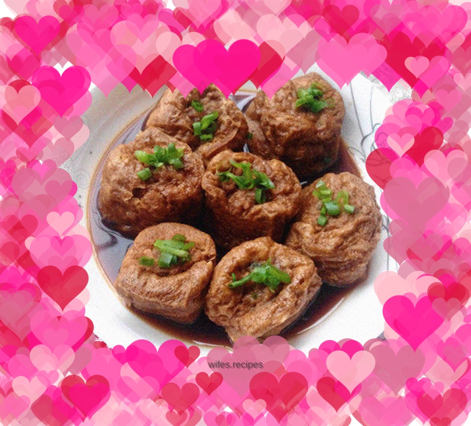 Tofu Stuffed with Pork