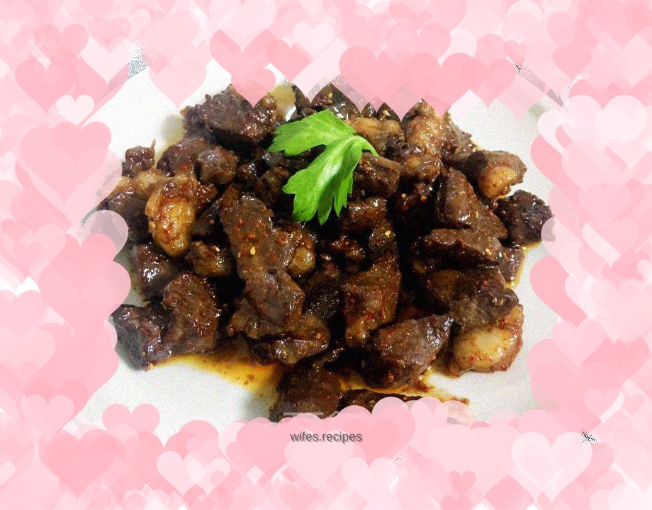 Spicy Beef Heart