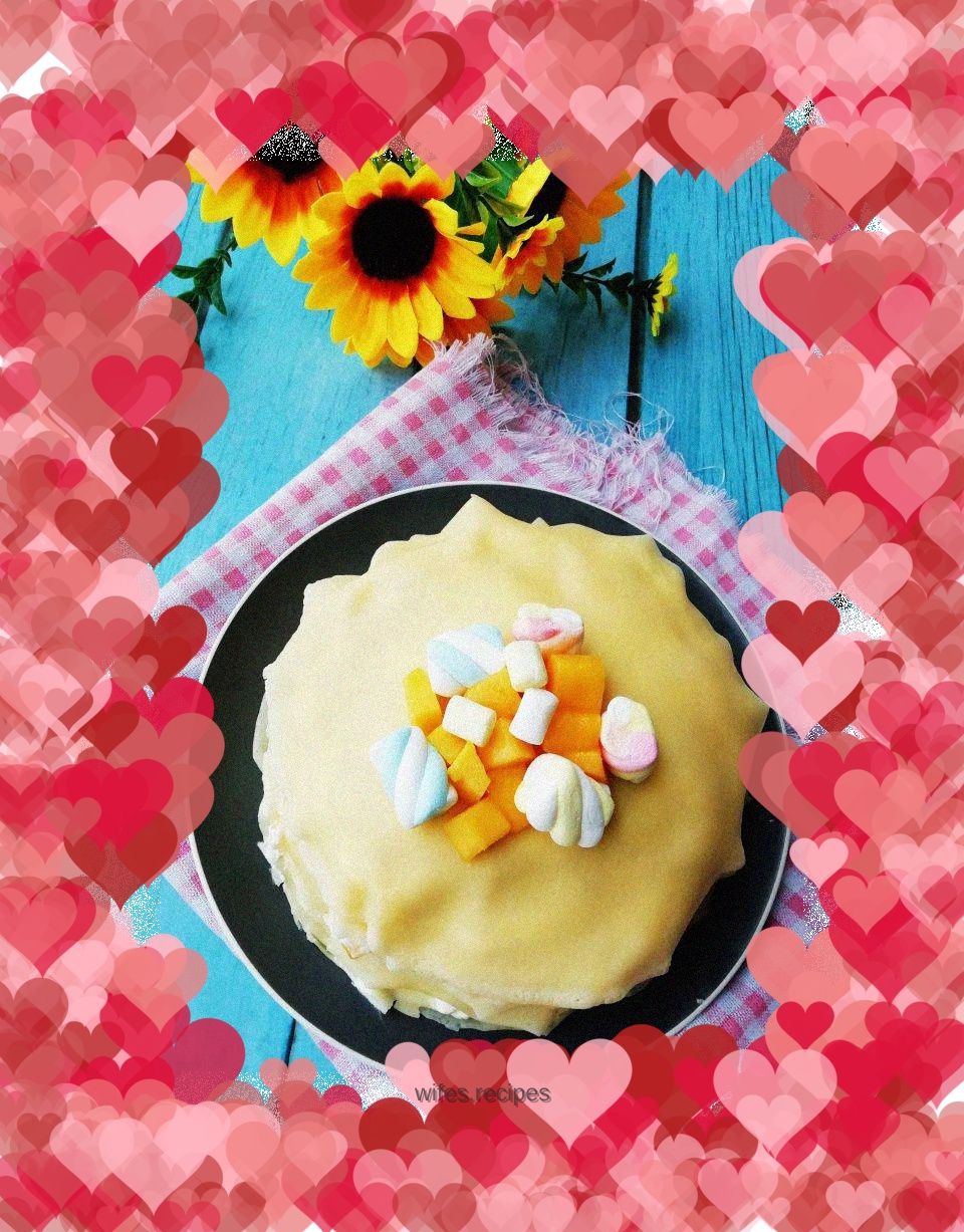 Durian Mango Layer Cake