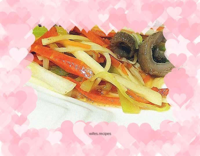 Colorful sea cucumber