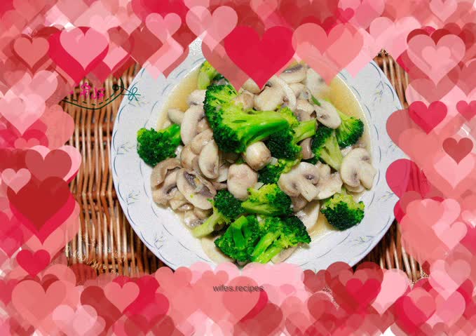 C’s mom’s private choice – Kuaishou’s vegetarian stir-fried mushrooms and broccoli