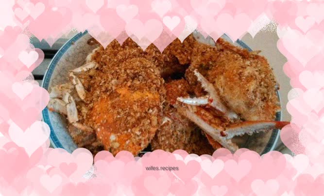 Fried Crab in Typhoon Shelter