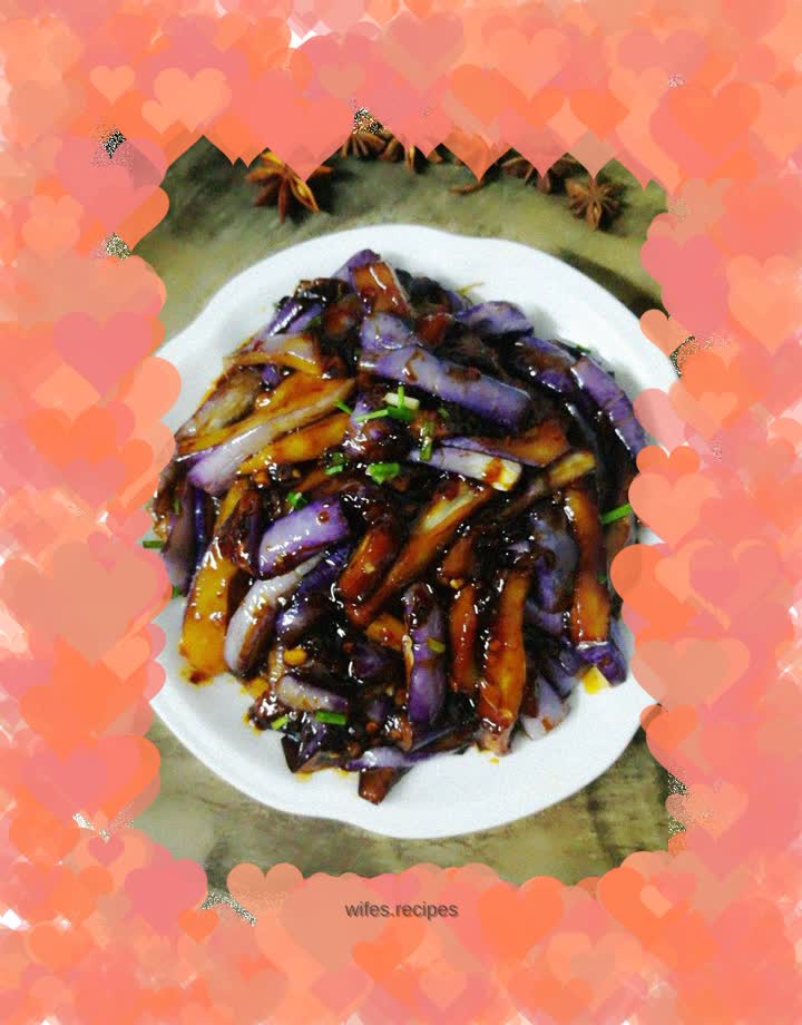Fish-flavored eggplant strips