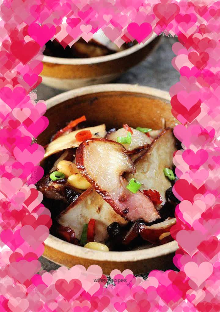 Mellow and rich flavor---steamed and smoked bacon