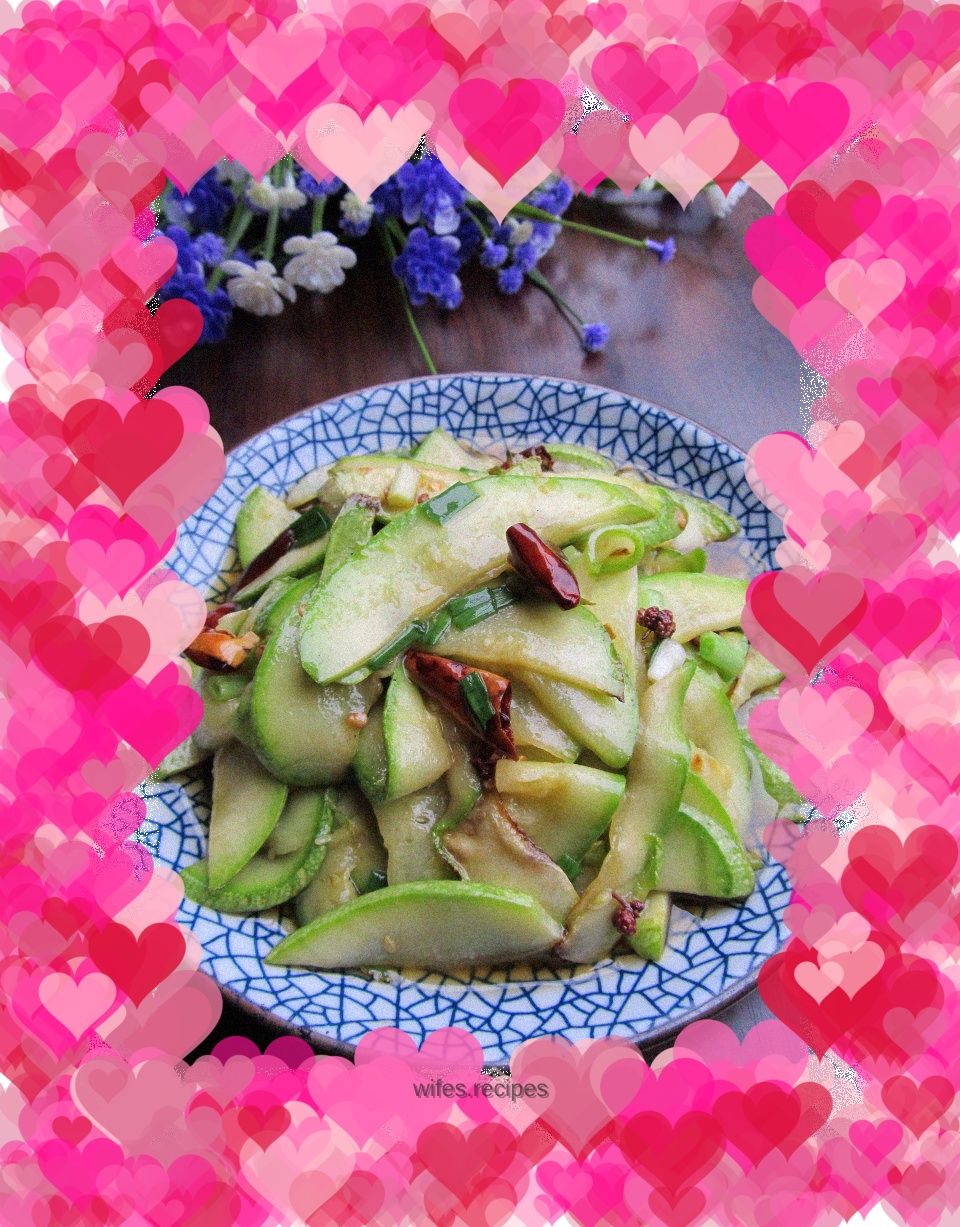 【Sichuan】Stir-fried zucchini